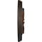 Ekena Millwork Odessa Ceiling Medallion (Fits Canopies up to 2 1/2"), Hand-Painted Rust, 7 1/2"OD x 1 1/8"P CM07ODRUS - alternate 2